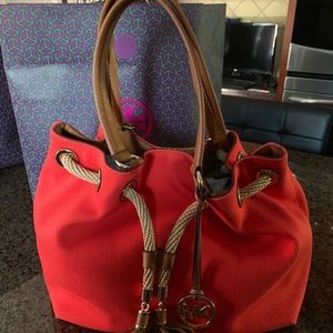 MK Orange Hobo/Tote